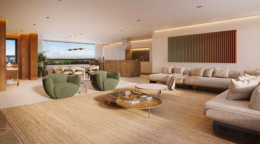Duni Terraza Pinheiros – Living 210m²